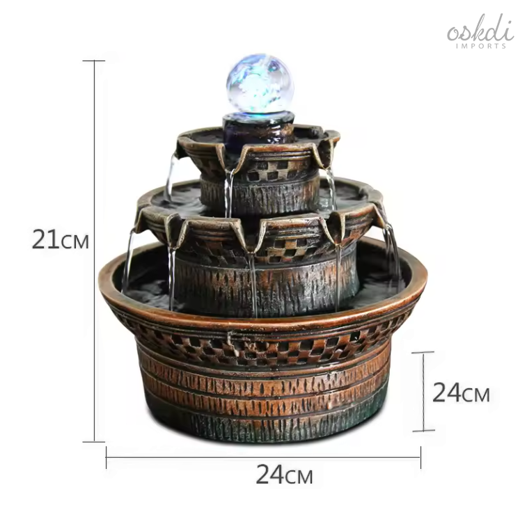 Orb Tabletop Waterfall